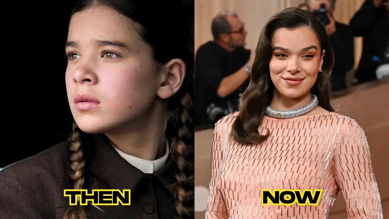 Hailee Steinfeld then and now