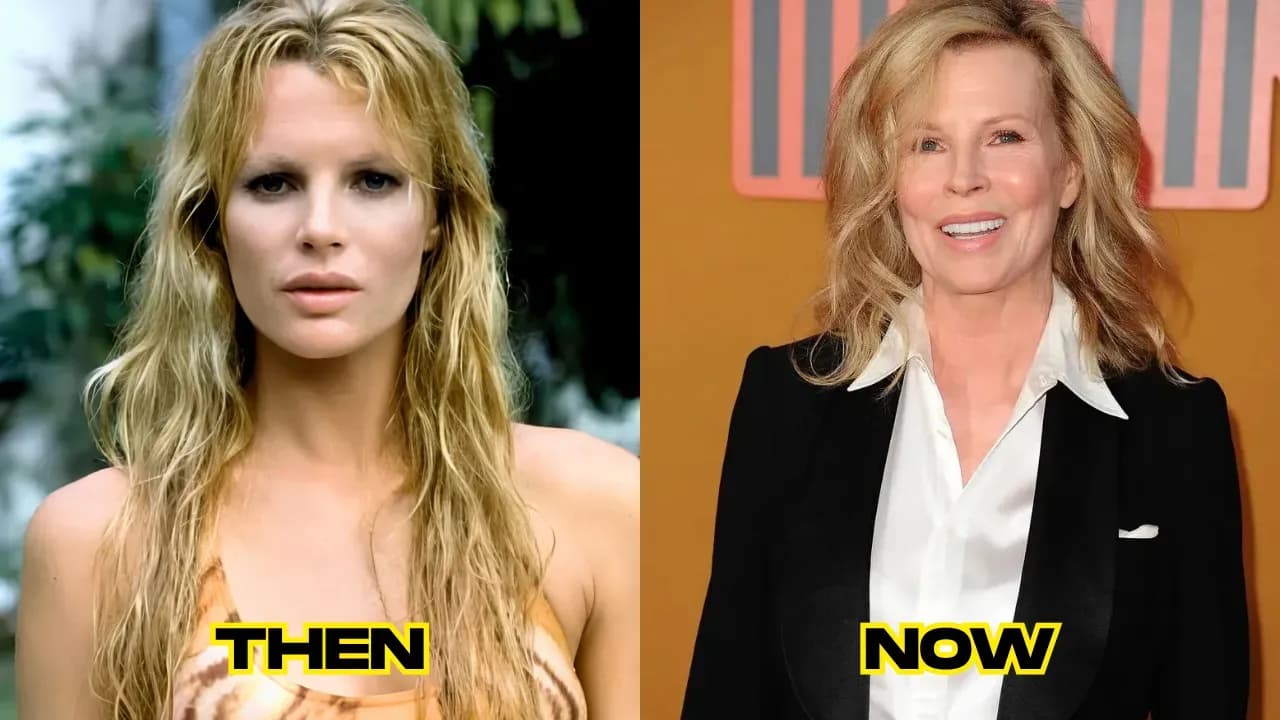 Kim Basinger then and now