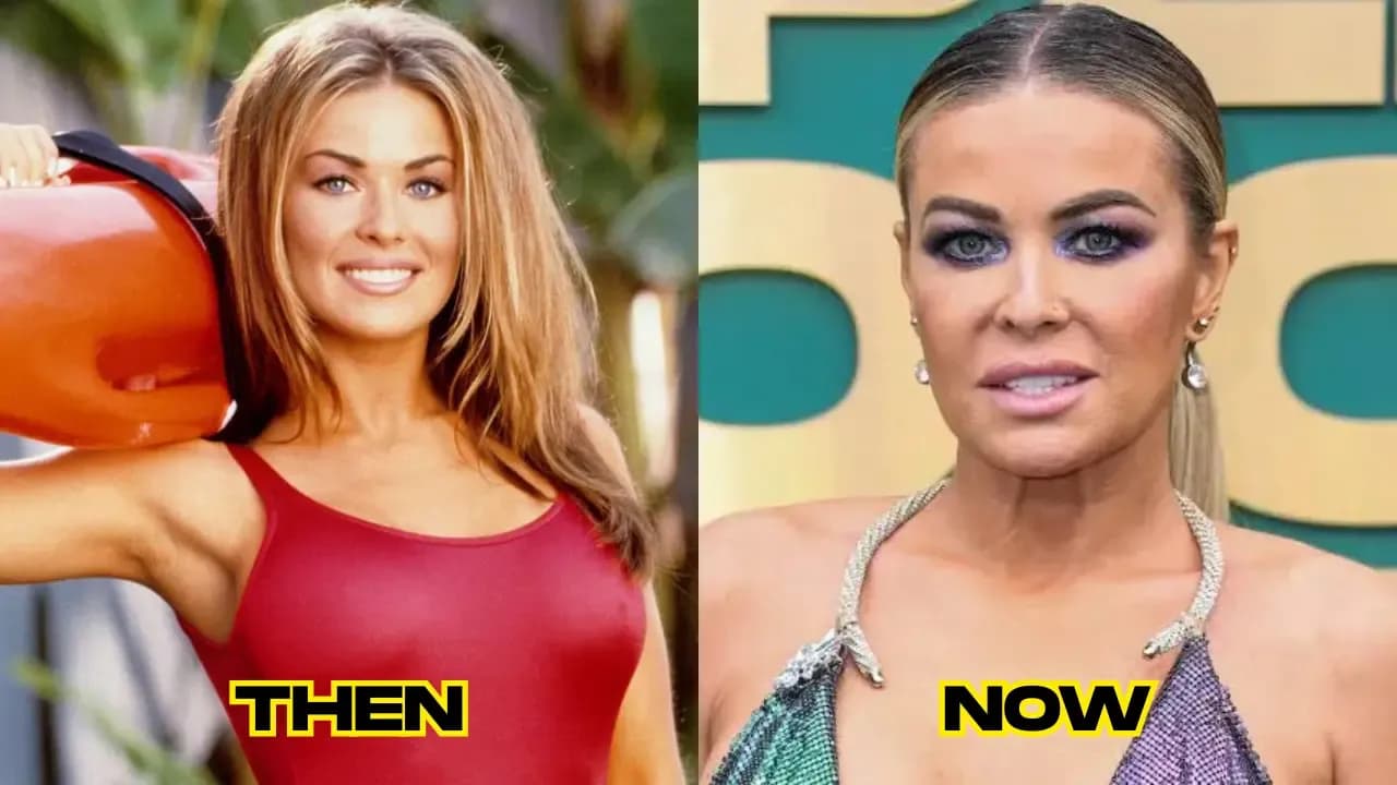 Carmen Electra then and now