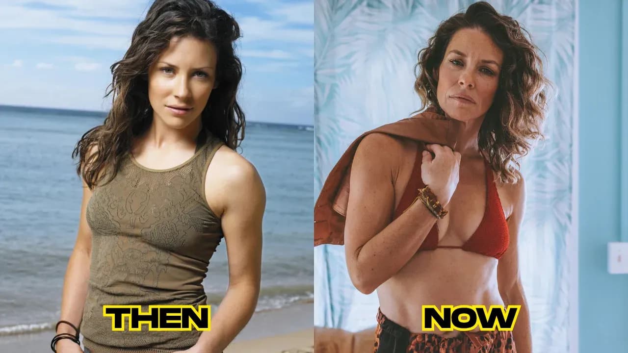 Evangeline Lilly then and now