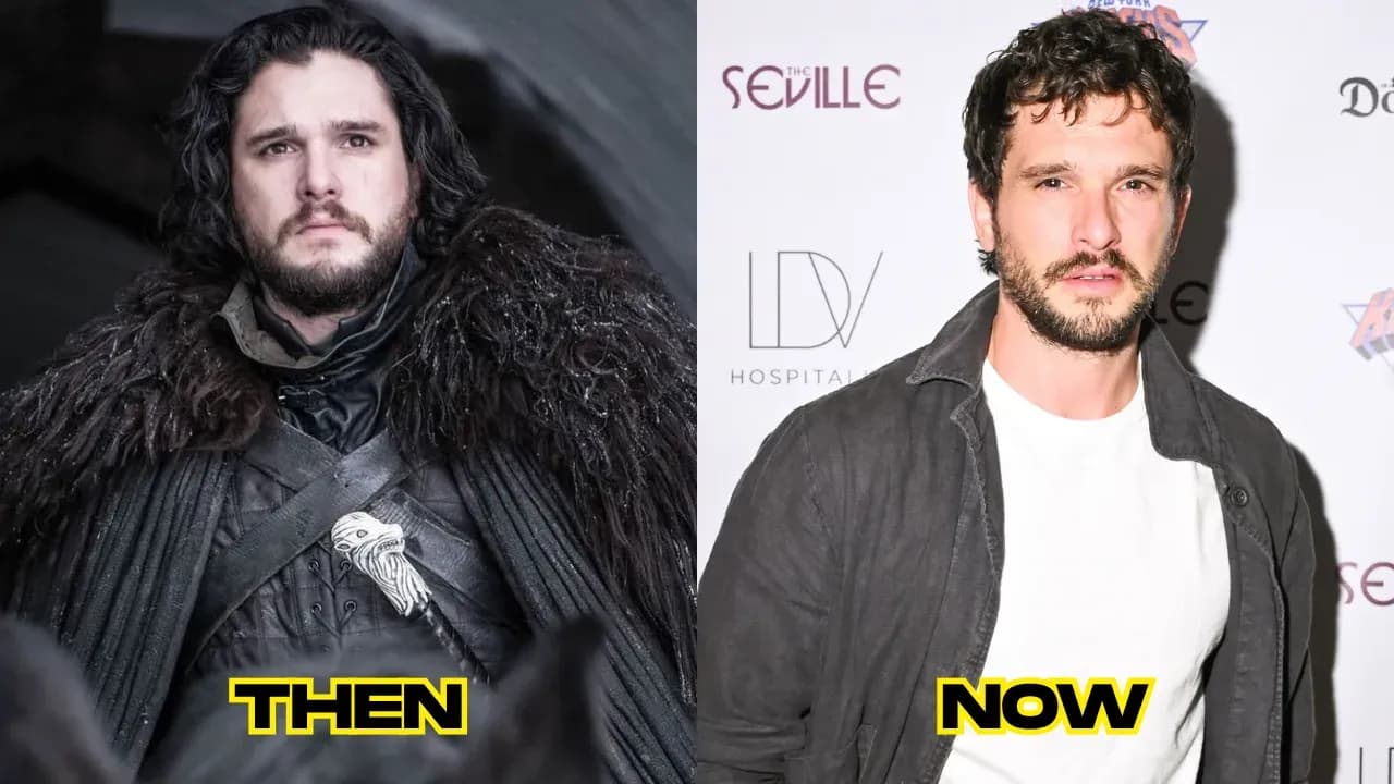 Kit Harington then and now