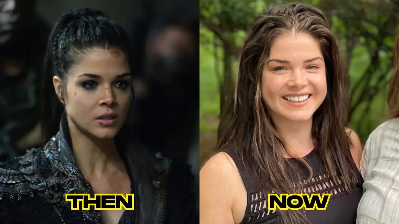 Marie Avgeropoulos then and now