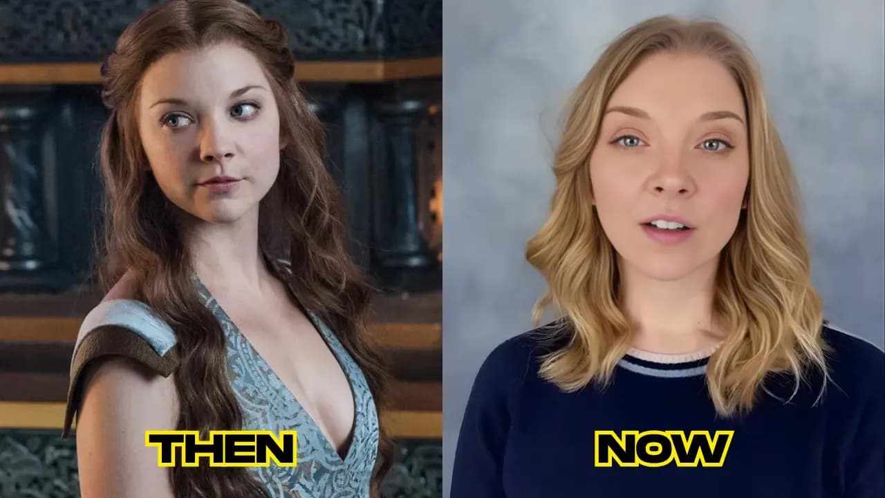 Natalie Dormer then and now