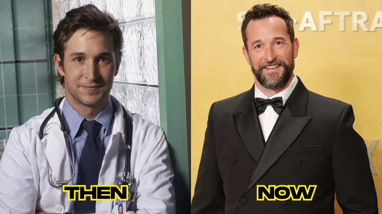 Noah Wylie then and now