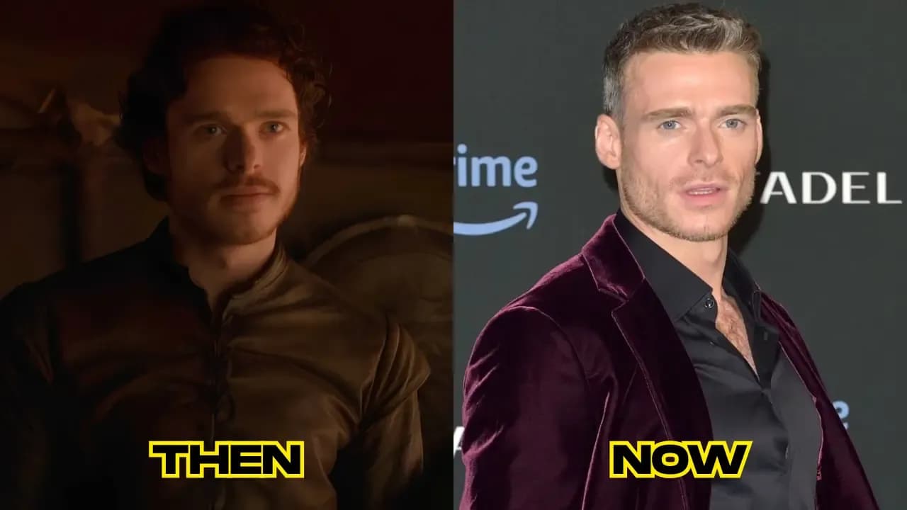 Richard Madden then and now