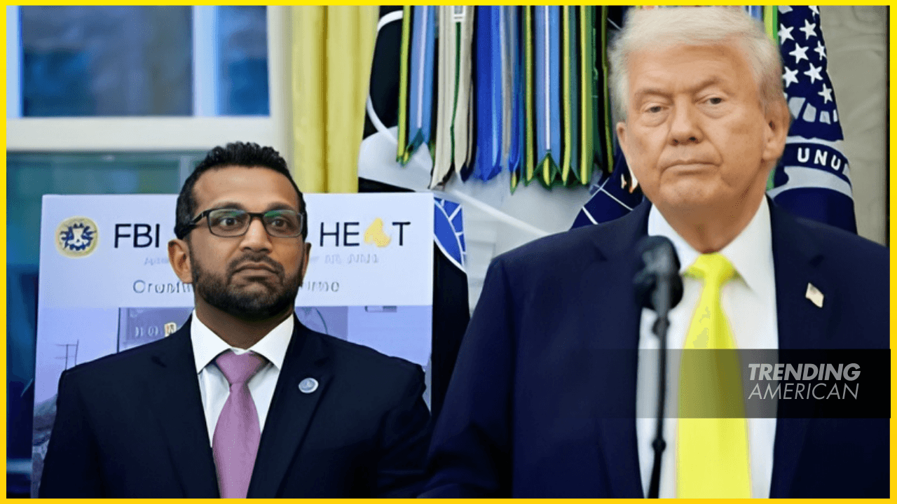 ‘Doing a great job’: Trump denies considering ouster of FBI Director Patel