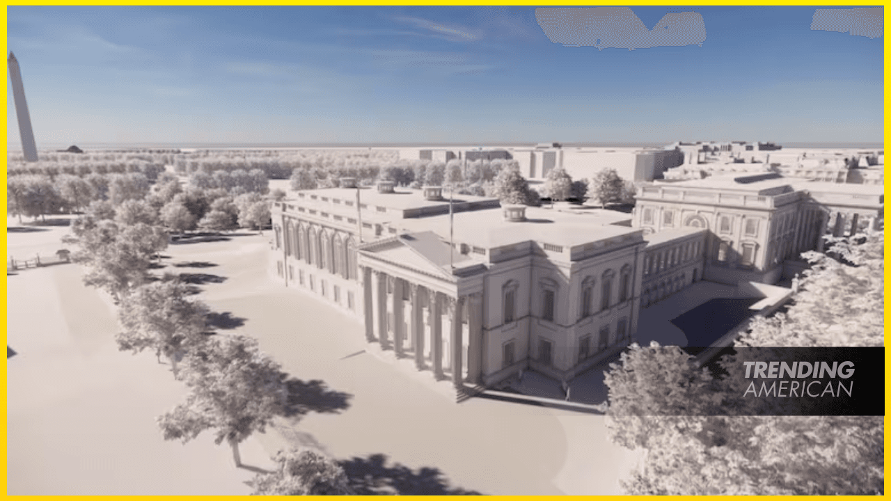 White House to submit plans for 90,000-square-foot East Wing ballroom this December