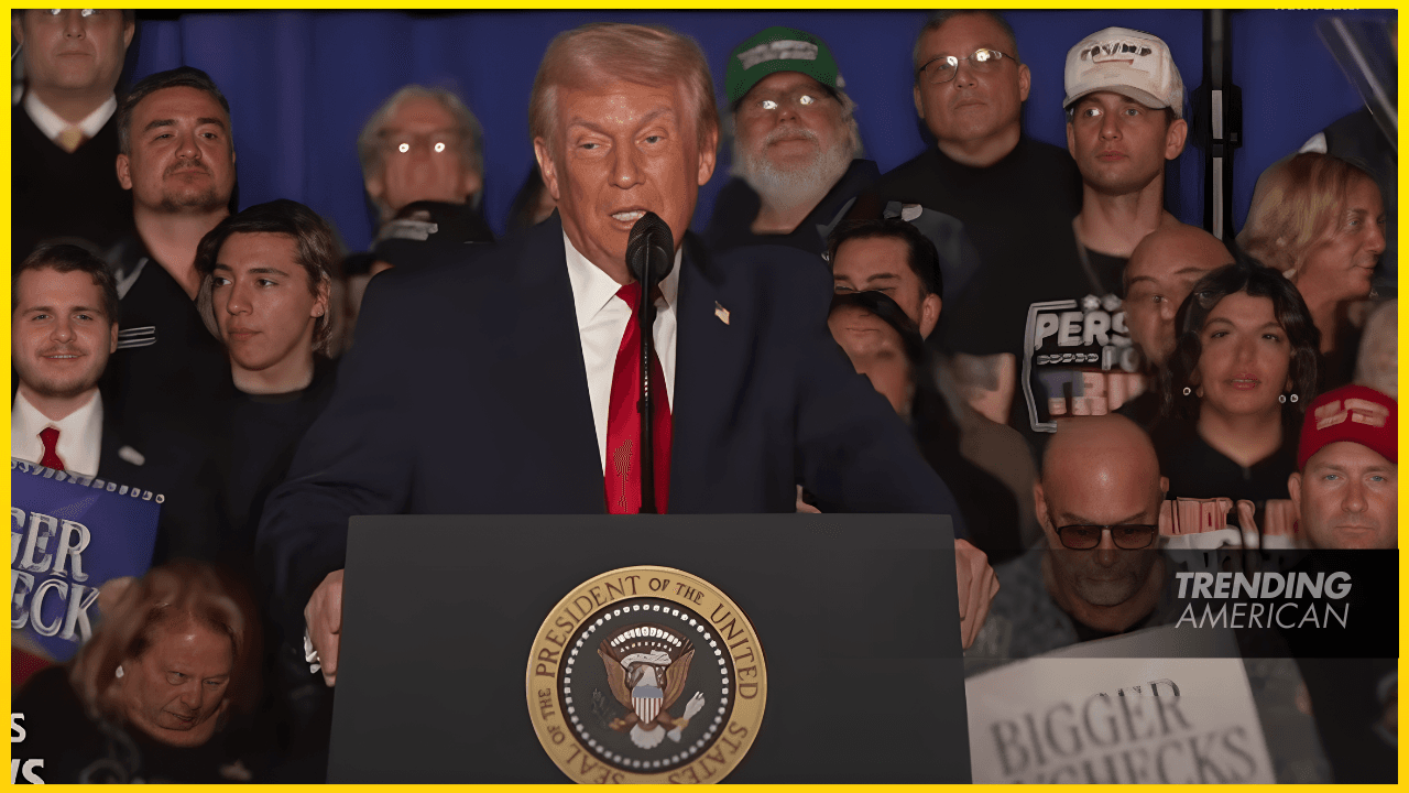 Watch live: Trump talks economy at first rally in months