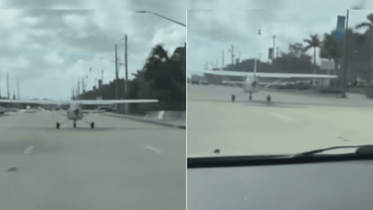19-Year-Old Pilot Makes Emergency Landing on Florida Road After Plane Engine Failure