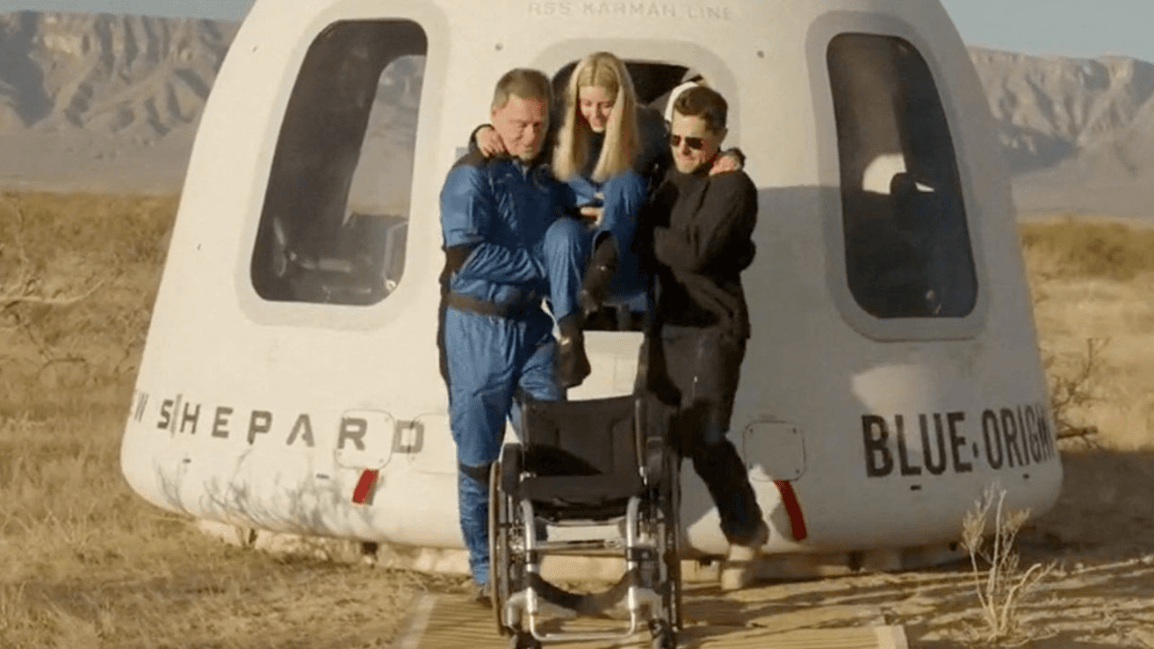 Blue Origin Sends Wheelchair User to Space for the First Time in Historic Mission