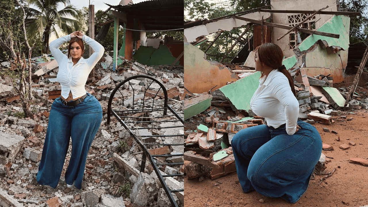 Gracie Bon Defends Panama Earthquake Photos After Criticism Over Posing Amid Rubble