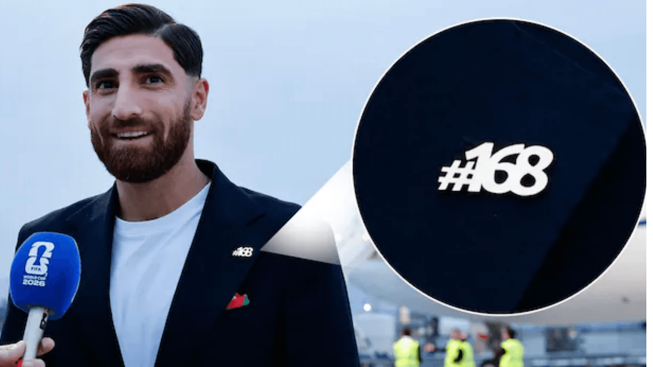 Iran World Cup Players Arrive in Mexico Wearing “168” Pins for Children Killed in School Strike