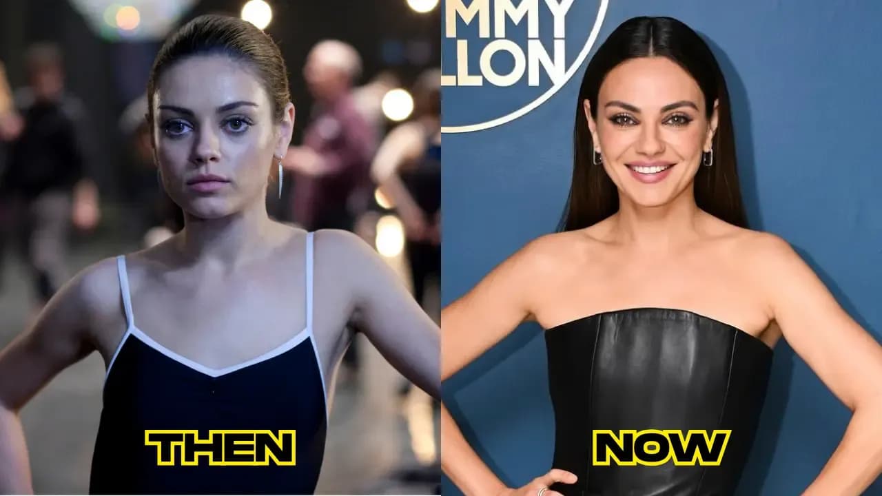 Mila Kunis then and now
