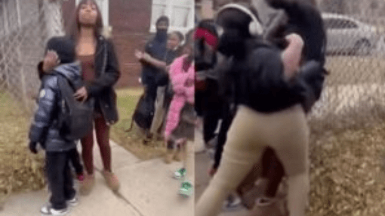 Pregnant Chicago Mother and Son Hospitalized After Brutal School-Side Attack Caught on Video