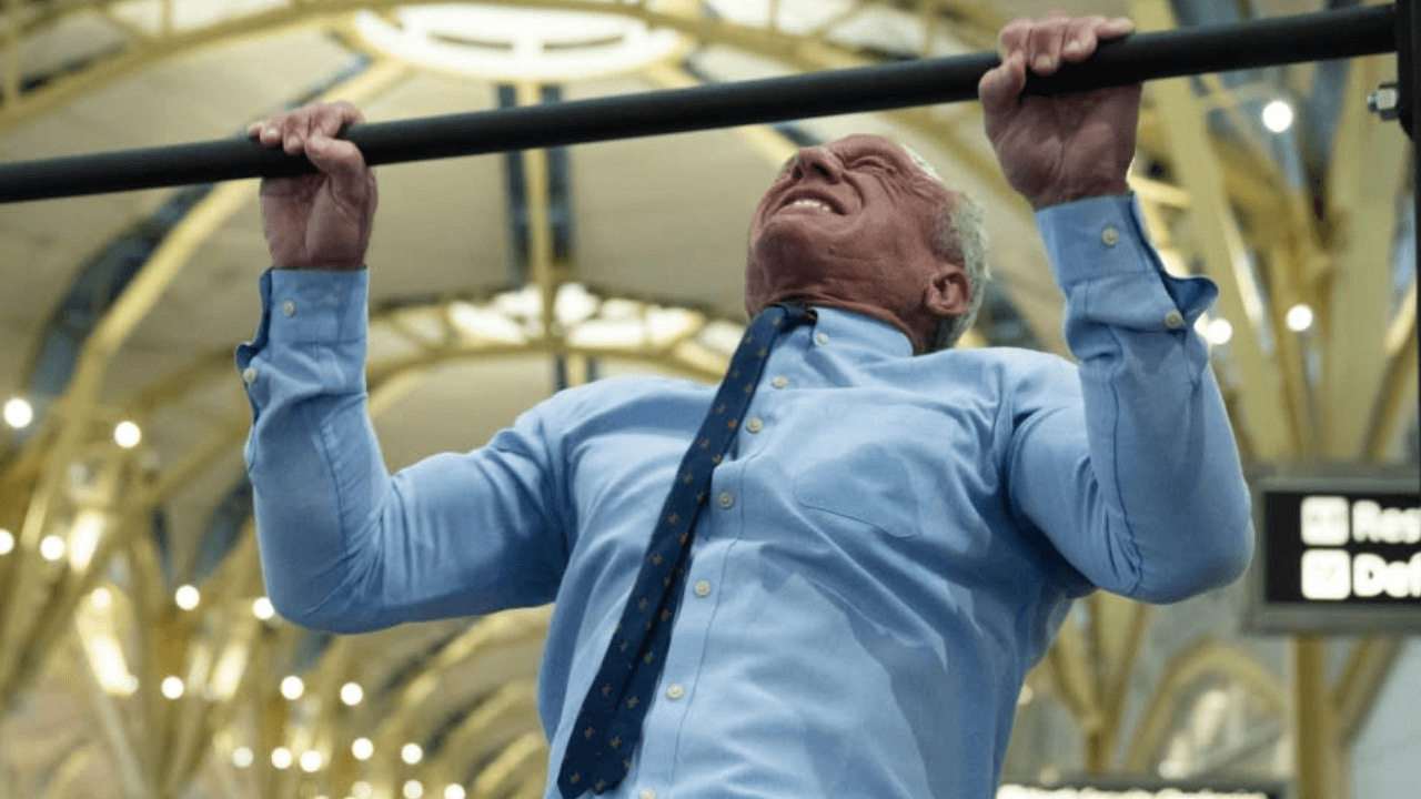 RFK Jr. and Sean Duffy Hold Airport Pull Up Contest While Promoting $1 Billion Travel Upgrade Plan