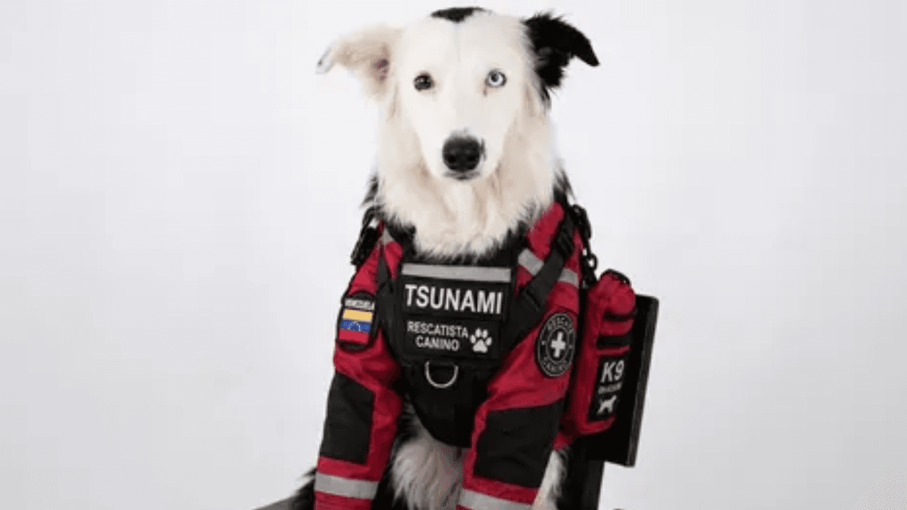 Rescue Dog Tsunami Becomes Symbol of Hope After Venezuela Earthquakes