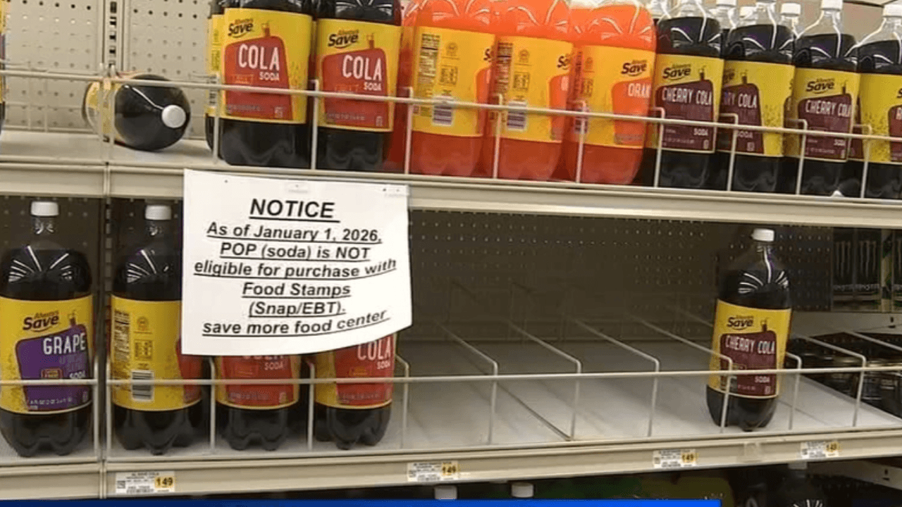 SNAP Soda and Candy Bans Take Effect Jan. 1 in Five States, Impacting 1.4 Million People