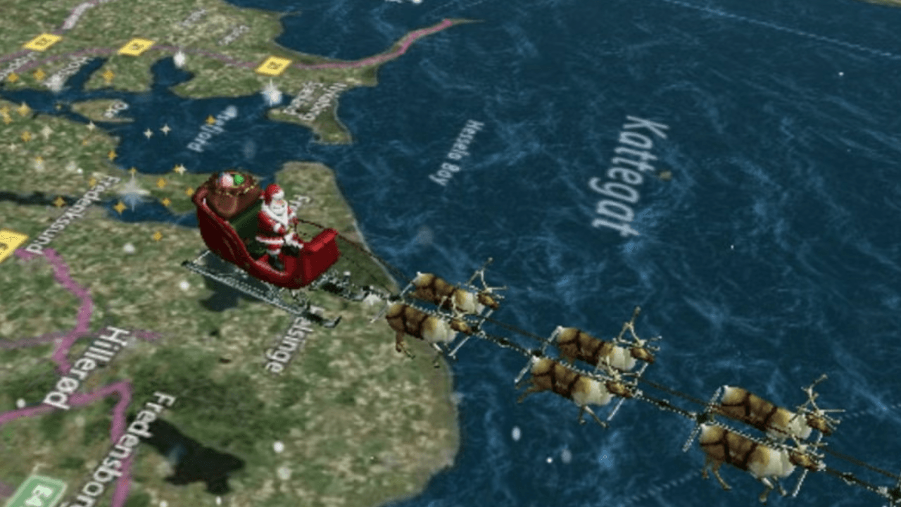 Santa Tracker Goes Live as NORAD Follows His Christmas Eve Journey Around the World