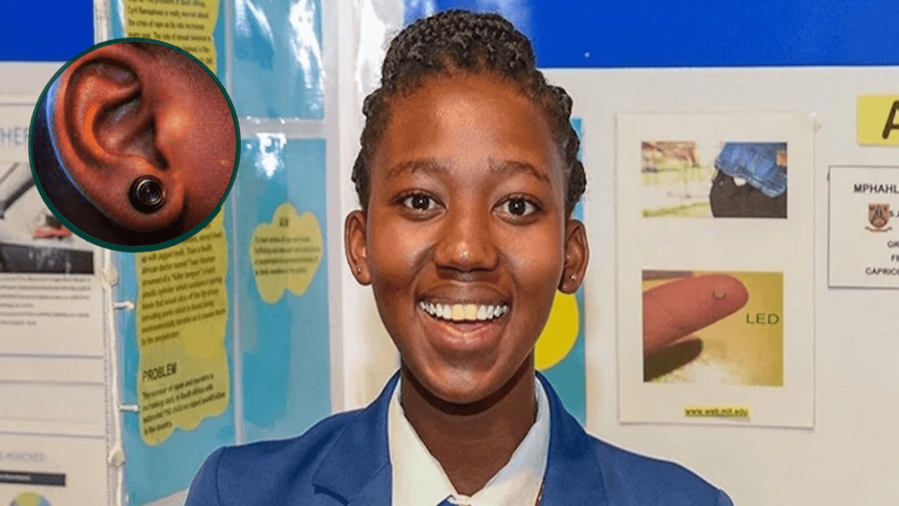 Teen Inventor Creates Smart Earring to Help Fight Gender-Based Violence in South Africa