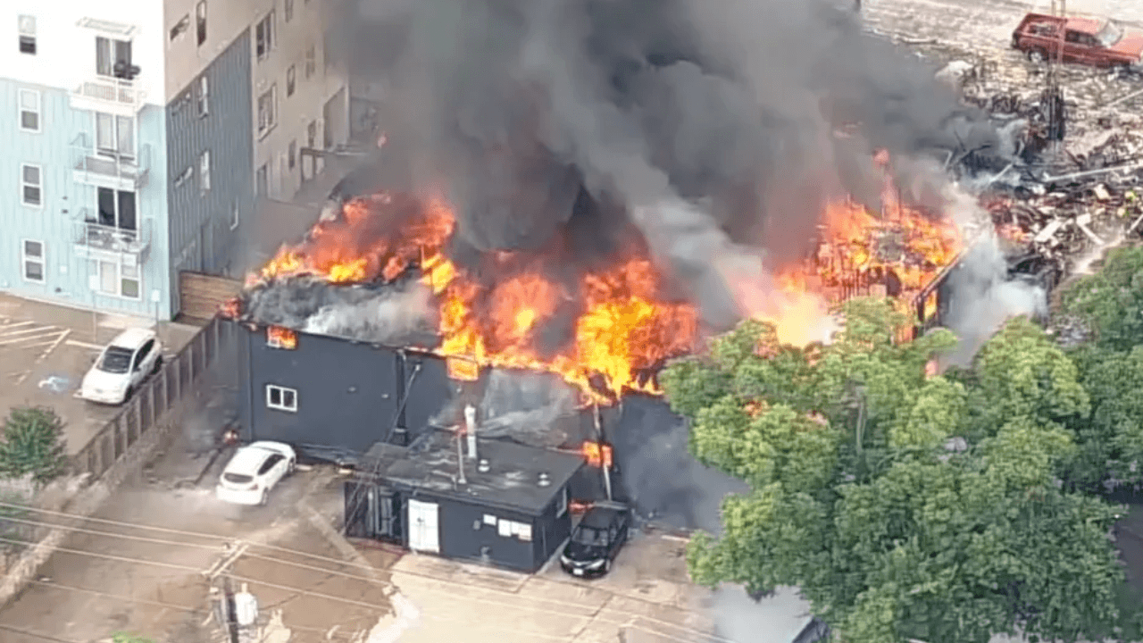 Three Dead Including Child After Dallas Apartment Explosion Sparks Five Alarm Fire