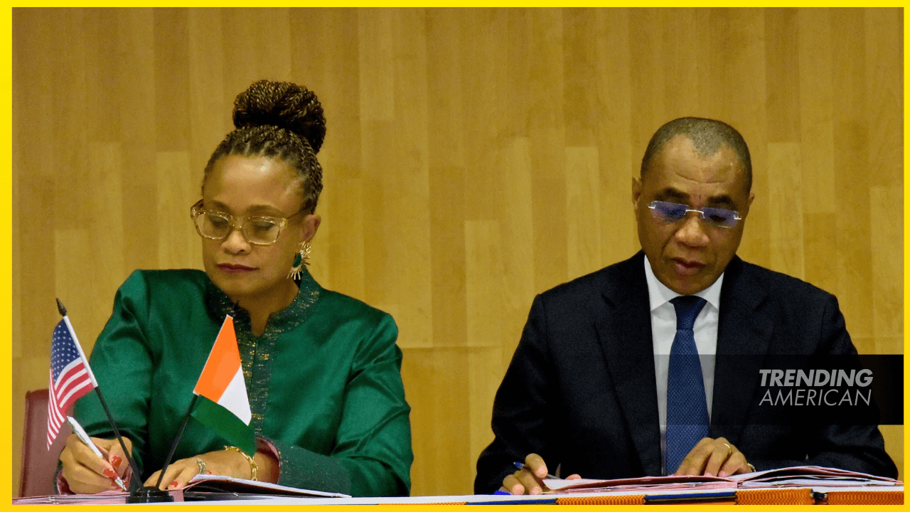 US and Ivory Coast sign $480m deal as part of ‘America First’ aid strategy