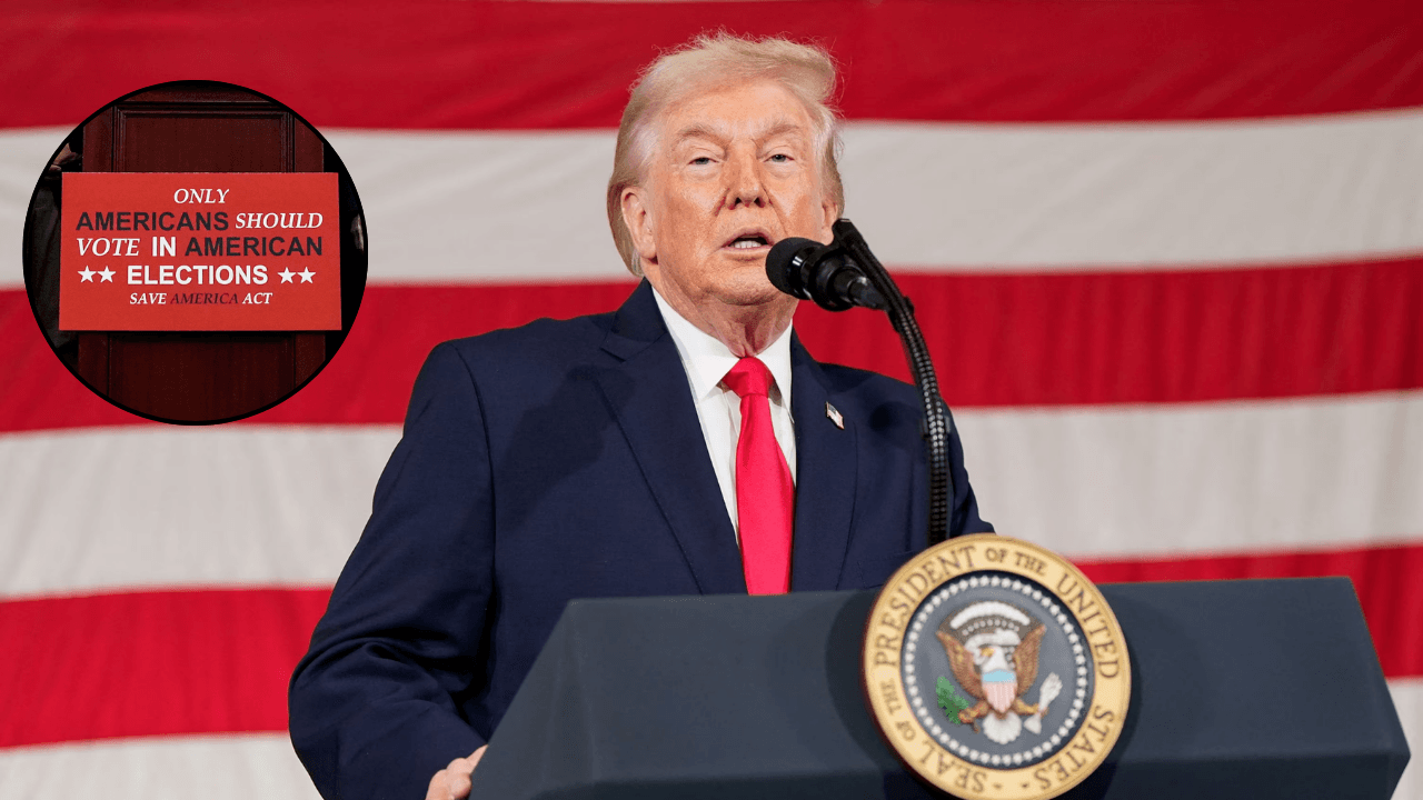 Trump Threatens Executive Order on Voter ID if Senate Blocks SAVE America Act