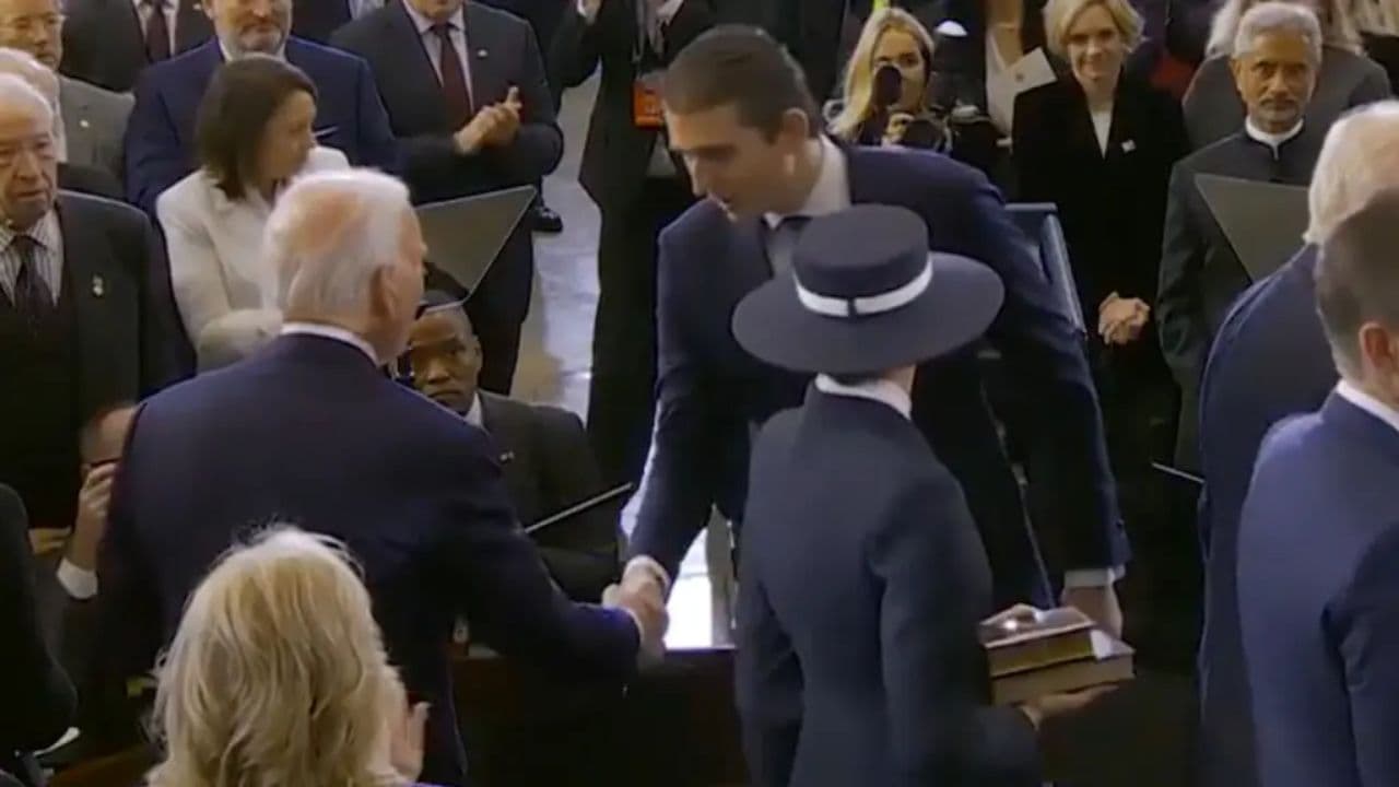 What Barron Trump Really Whispered to Joe Biden at His Father’s Inauguration Revealed