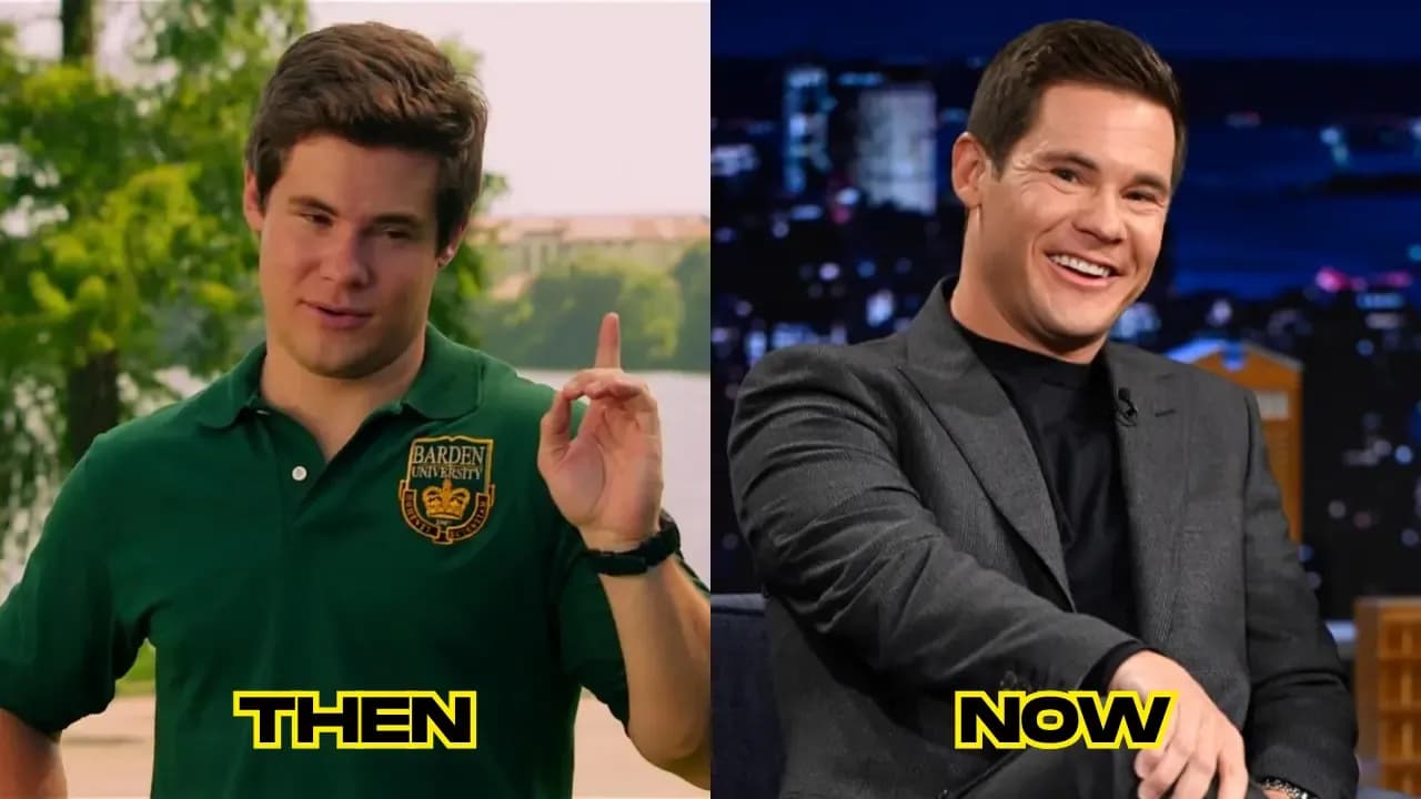 Adam DeVine then and now