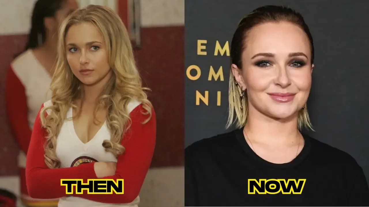 Hayden Panettiere then and now