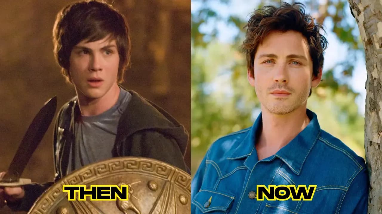 Logan Lermanr then and now