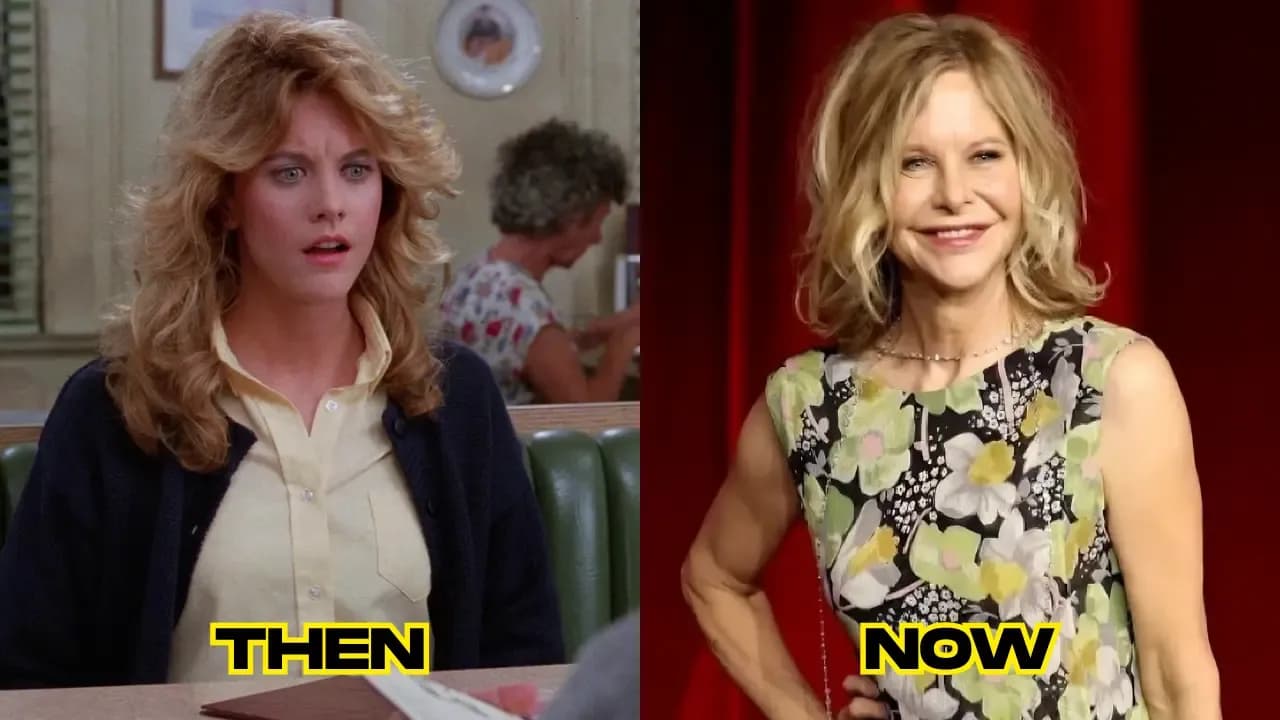 Meg Ryan then and now
