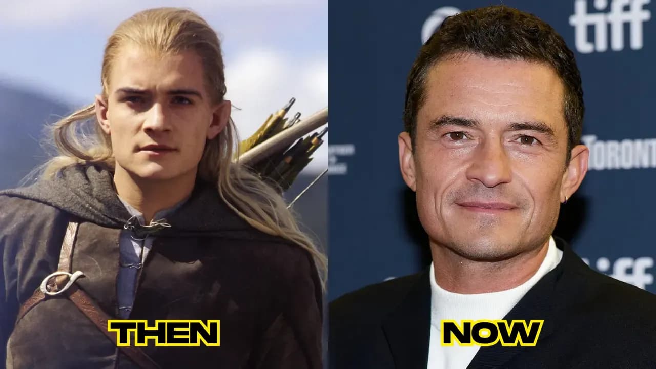 Orlando Bloom then and now