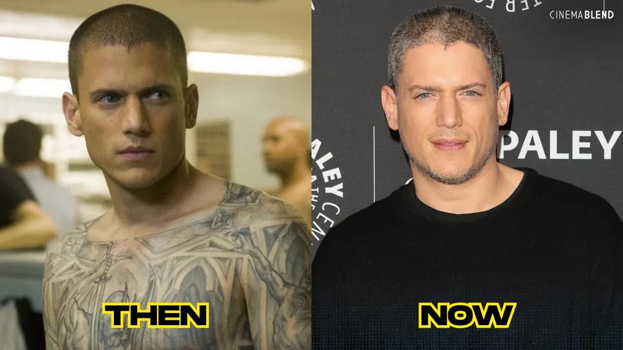 Wentworth Miller then and now