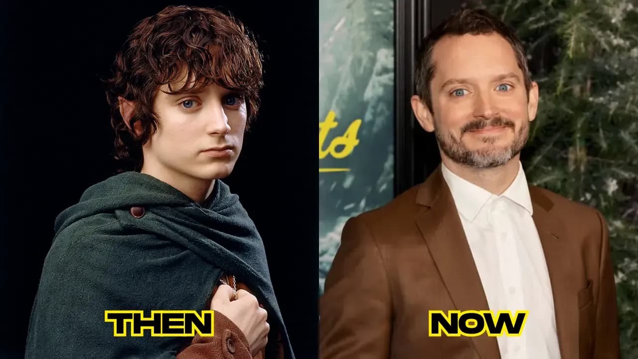 Elijah Wood then and now