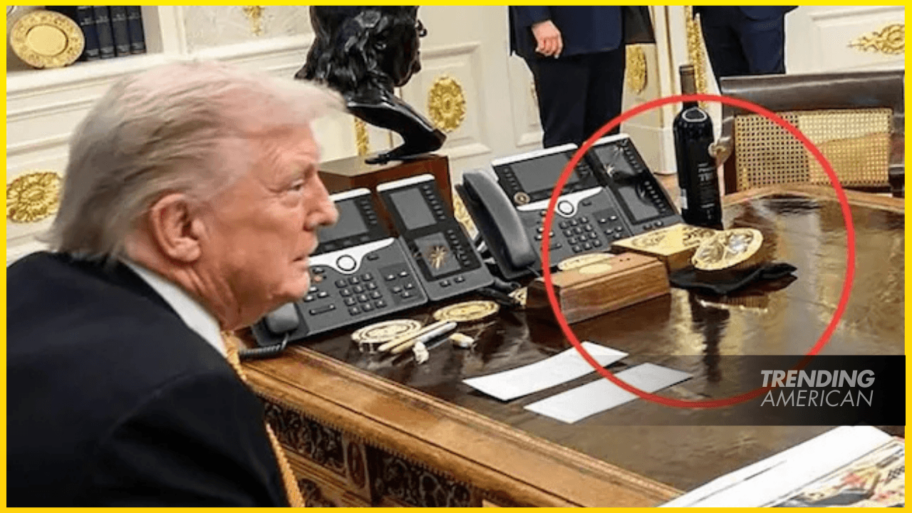 Swiss businessmen accused of bribing Trump with Rolex desk clock and 1kg gold bar