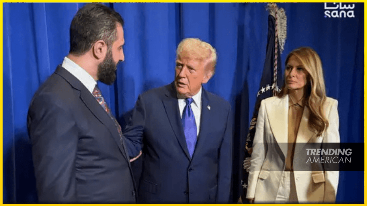 Trump and Syria’s Sharaa Meet: Historic Shift