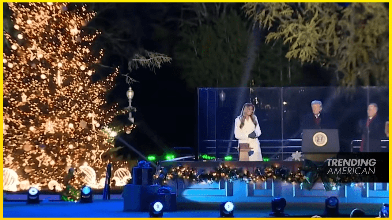 Watch: President Trump and First Lady Melania Light National Christmas Tree
