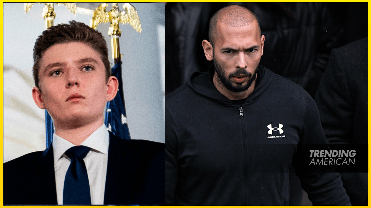 Barron Trump Reportedly Spoke to Accused Rapist Andrew Tate on Zoom and Received Dating Advice From Tate Associate