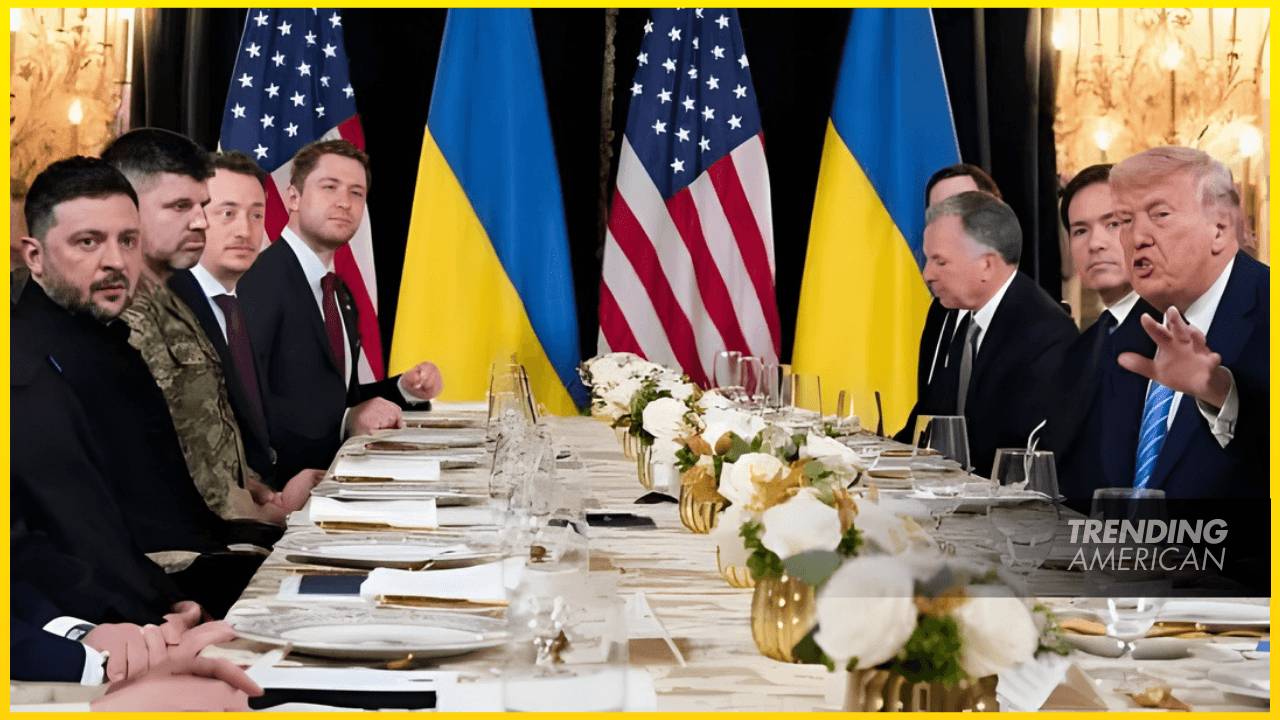 Trump hosts Zelenskyy at Mar-a-Lago to discuss Ukraine peace talks during US visit