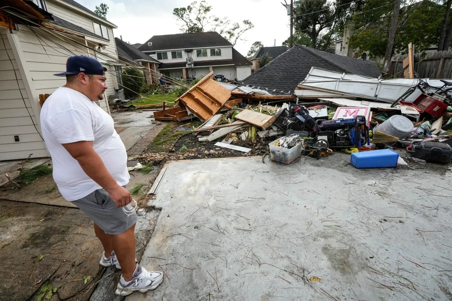 Houston Tornado Wrecks 100 Homes, Shock and Resilience!