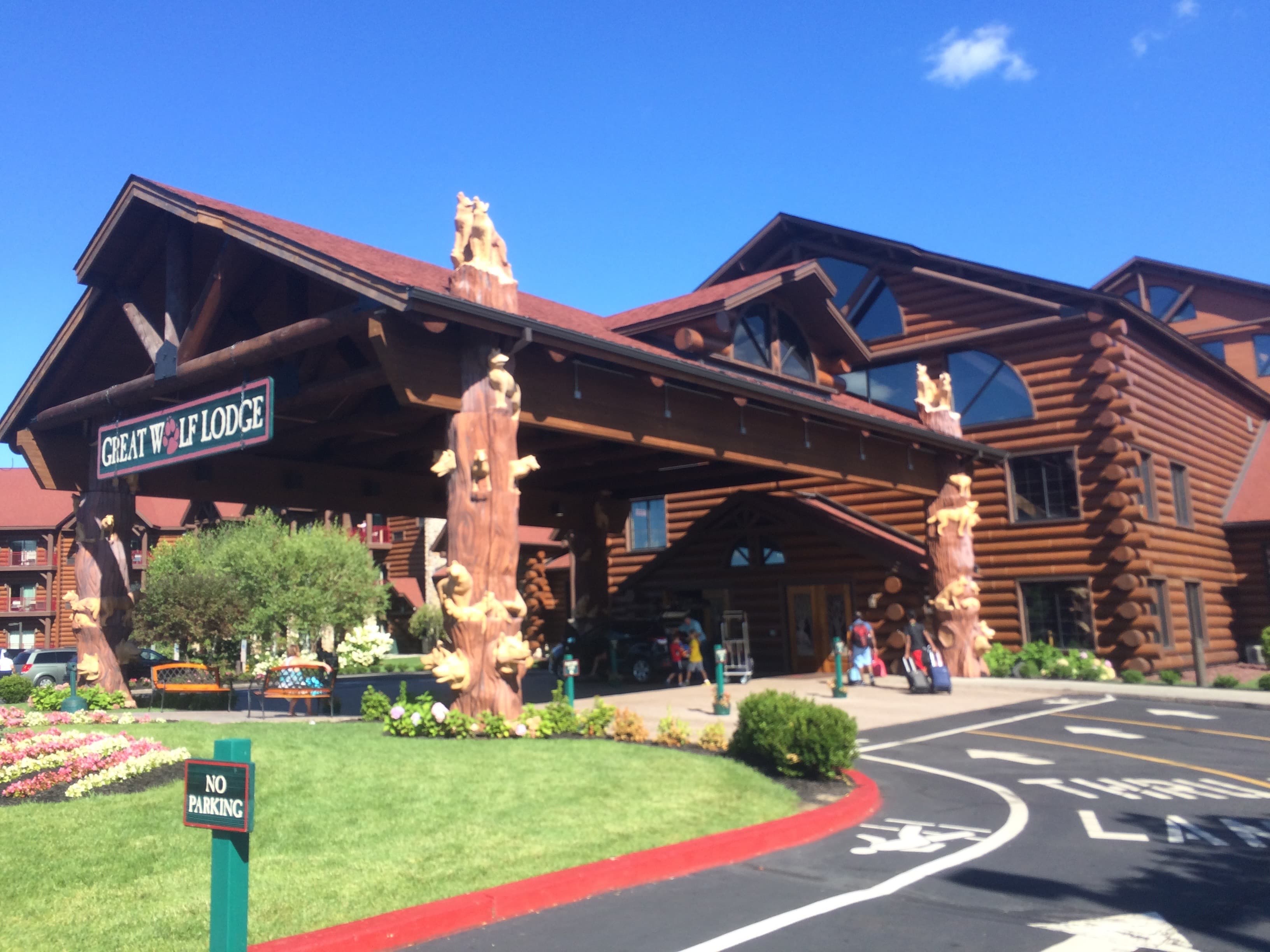 Great Wolf Lodge resort in the Pocono Mountains, Pennsylvania, where Charles Harrison and his three-year-old son died in October 2026