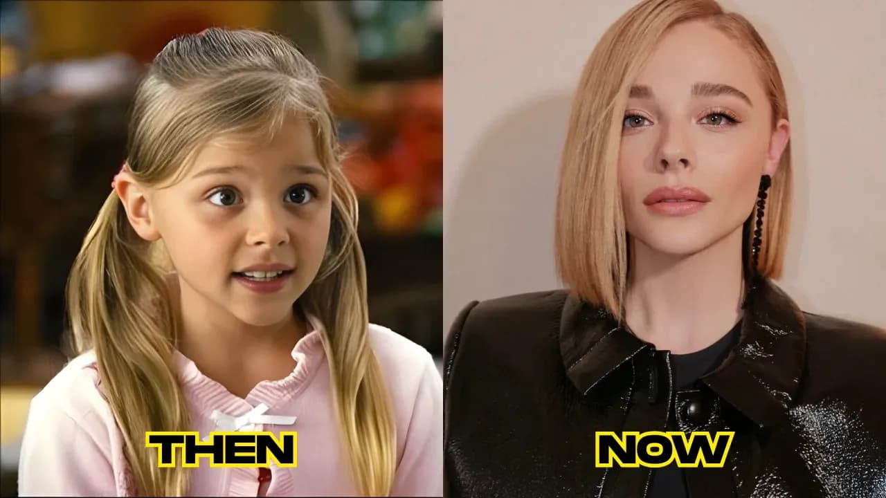 Chloe Moretz then and now