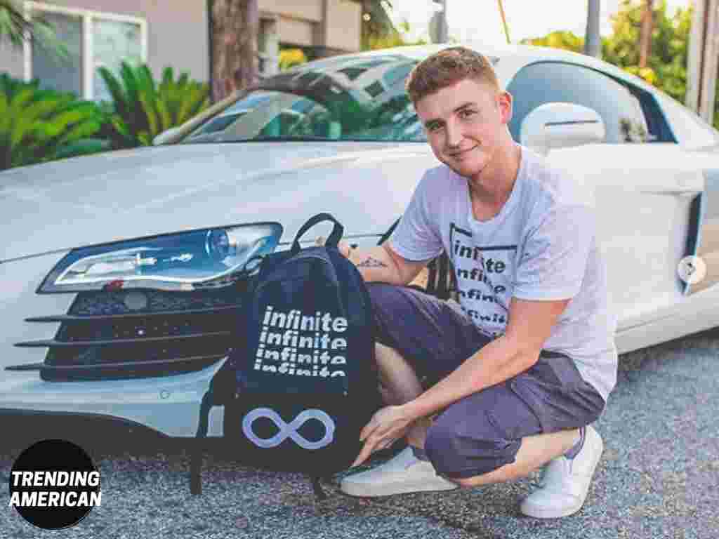 Caylus Cunningham Showing his Car and Infinite Brand