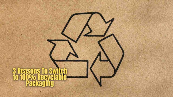 3 Reasons To Switch to 100% Recyclable Packaging