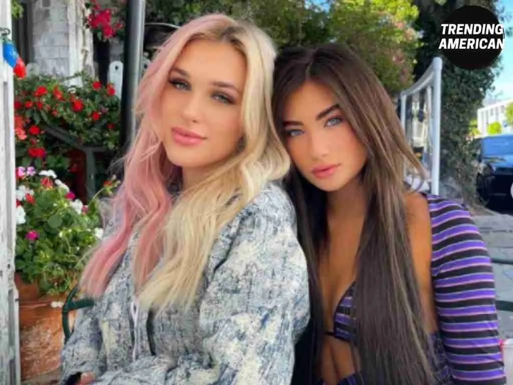 Madi Monroe with her friend