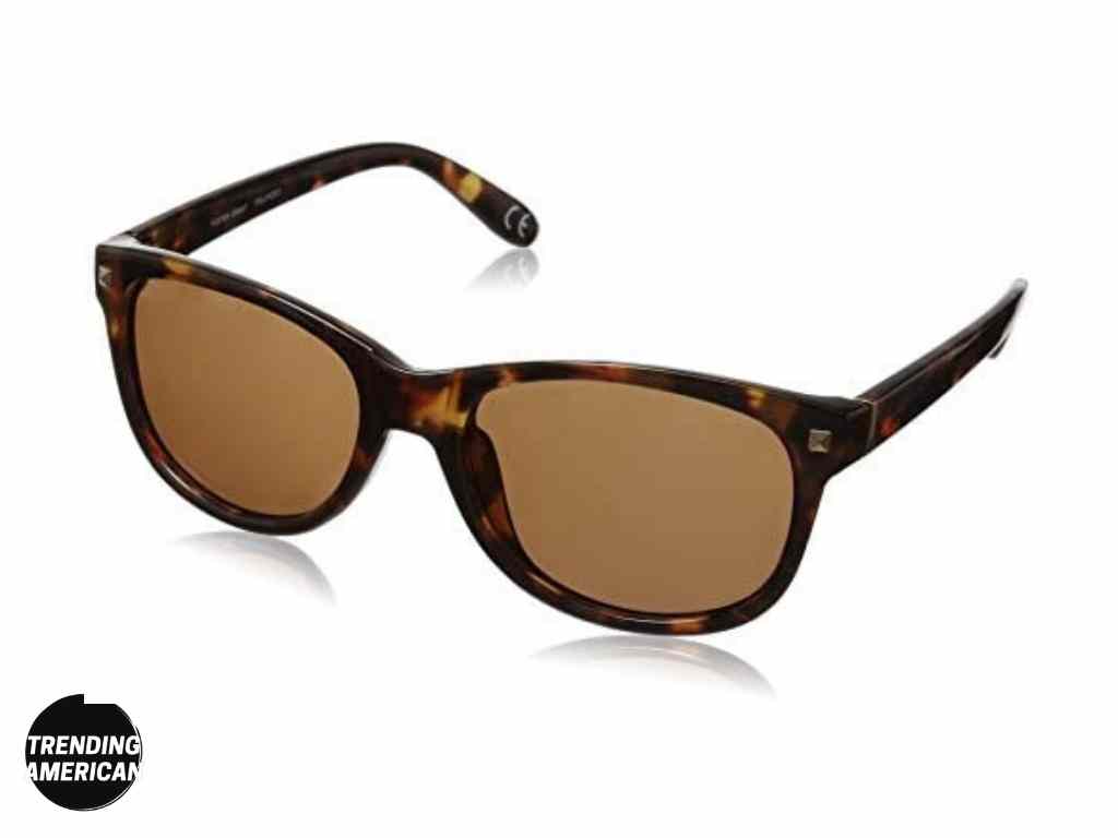 Foster Grant Women's Sutton Polarized Rectangular Sunglasses
