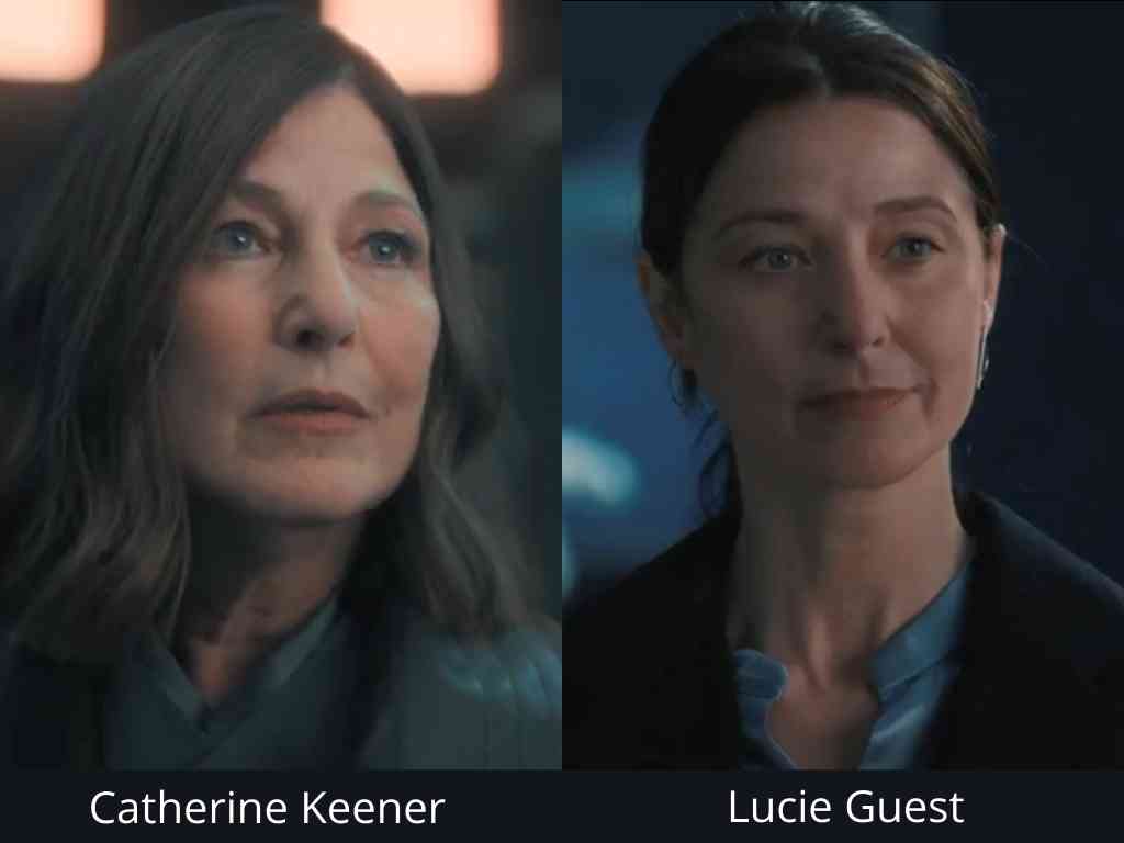 Catherine Keener as Maya Sorian and Lucie Guest as Young Sorian