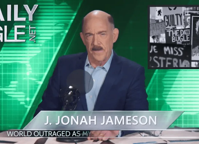 JK Simmons as J Jonah Jameson in Spider-Man No Way Home