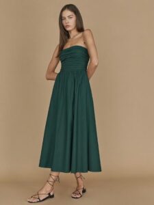 Discover Why the Dark Green Dress Is the Next Wardrobe Staple