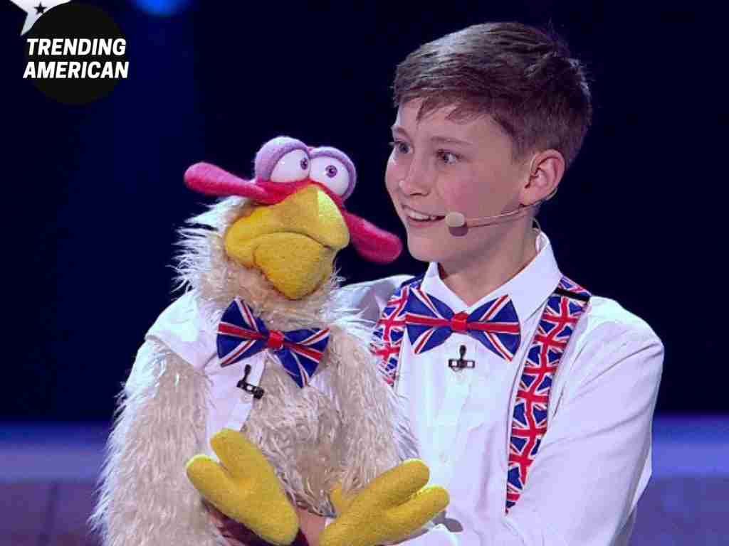 Jamie Leahey and Chuck in Britain's Got Talent